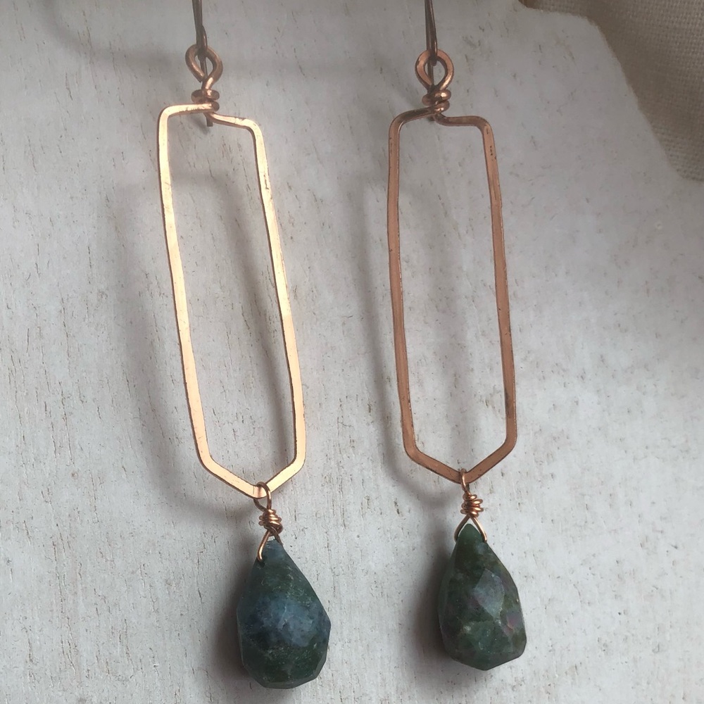 Copper Earrings - image 3